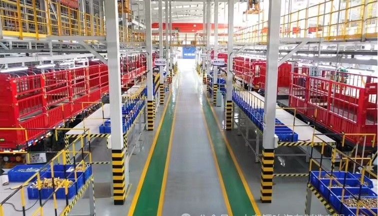 Wuhan Lincheng Longyue Automobile Sales Co., Ltd. linea di produzione del fabbricante