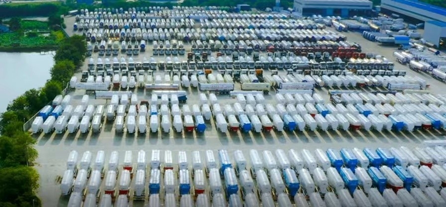 Wuhan Lincheng Longyue Automobile Sales Co., Ltd. linea di produzione del fabbricante
