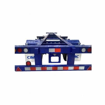 CIMC 3 assi / 2 assi 20ft / 40ft Container Skeleton Semi-Trailer
