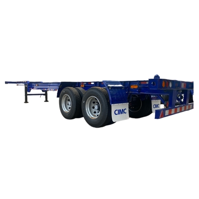 Semi-remorchi a scheletro per il trasporto di container, elettroforesi e rivestimento in polvere KTL