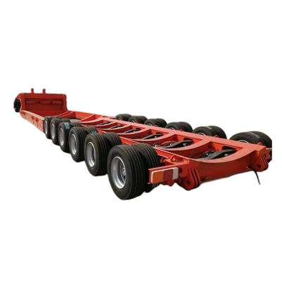 ICMC 3-Axis 60 T 80 120 tonnellate semirimorchio a letto basso con carrello di atterraggio standard da 28 tonnellate