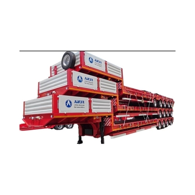 Semi-remolchio per il trasporto in escavatore con rivestimento in polvere KTL per elettroforesi
