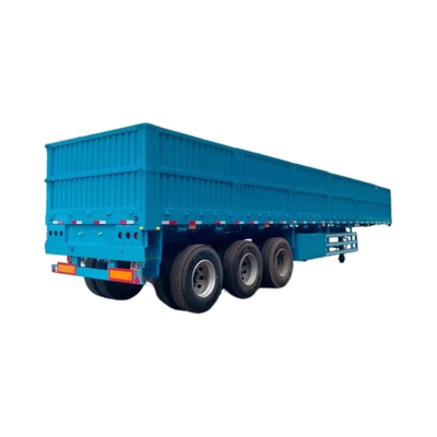 10m Auto asse CIMC Camion 3-asse Recinzione Cargo semirimorchio con parete laterale