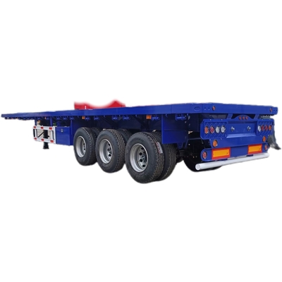 Personalizzazione CIMC Truck 3-Axle Flatbed Semi-Trailer con carico massimo 20001-25000 kg