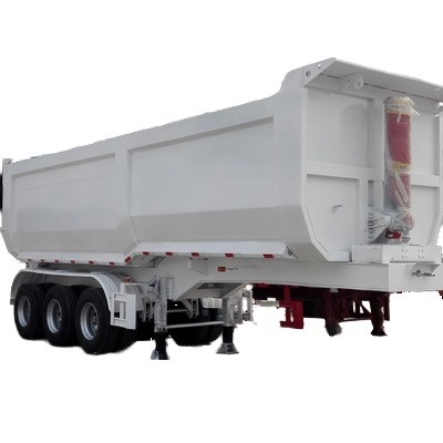 CIMC Quality Dump Truck Sito di costruzione Trasporto di sabbia e ghiaia Tippers Dump Semi-trailer posteriore