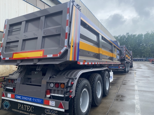 CIMC 3 assi/2 assi camion spazzatura semirimorchio