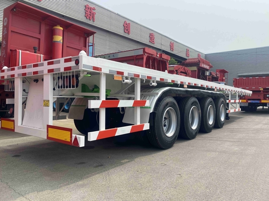 CIMC Flat Container Semi-trailer Heavy-duty 4-axle 100t Export Nuovo container trailer