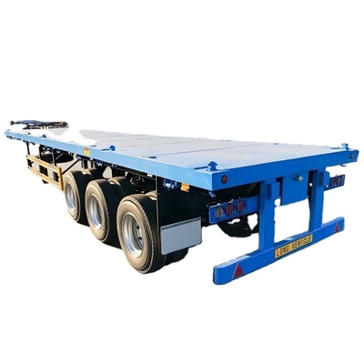 CIMC 3 assi o personalizzazione con piattaforma 3mm 4mm 20ft 40ft contenitore tutti i tipi di carico autocarro a letto piatto semirimorchio