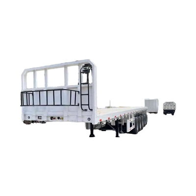 CIMC Heavy-Duty Fatbed Semi-Trailer: progettato per il trasporto stabile ed efficiente di carichi di grandi dimensioni e attrezzature pesanti