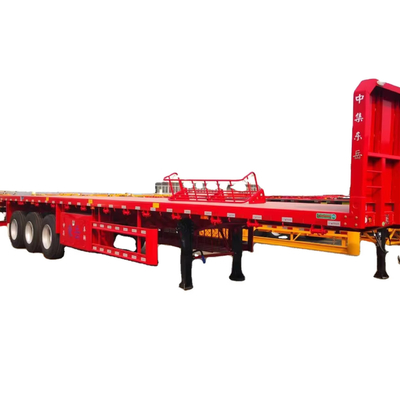 CIMC 2/3/4 assi nuova fabbrica su misura 12m 13m 14m 40t 60t 80t 100t Africa trasporto merci container a ponte piatto semirremorchio