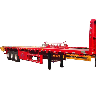 CIMC 3 asse 12400*2610*1550mm disegno personalizzato per bobina di legno e contenitore di acciaio trasporto colonna laterale semirimorchio a piana