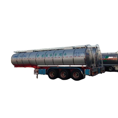 CIMC Chinese Manufacturer 3-Axis Aluminium Alloy Oil Tanker Truck Prezzi di fabbrica Semitrailer