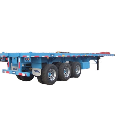 CIMC Flatbed Trailer Ultima progettazione per prestazioni ottimali Flatbed Semi Trailer