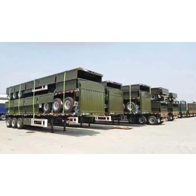 CIMC China Signage Semi-remorchio Crime Transport Truck Trailer 100T Recinzione Semi-remorchio