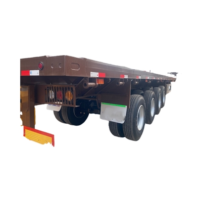 Container di trasporto semirimorchio a quattro assi a 100 tonnellate