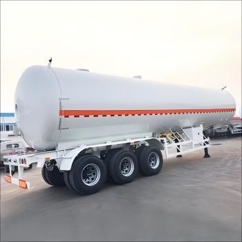 CIMC Cisterna Lpg ad alta sicurezza Semi-remolchio Cisterna di deposito Lpg Piccolo camion cisterna diesel vuoto