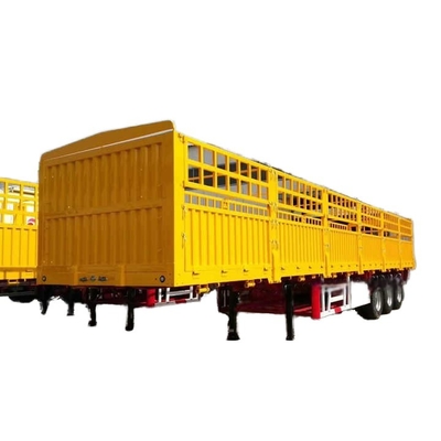 CIMC 3/ 4 / 5 Assi recinzione 40 -100 tonnellate vendita in fabbrica di seconda mano Recinzione camion di trasporto merci pareti laterali semirimorchio in vendita