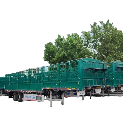 CIMC 3 assi Fence Truck Cargo Semi-trailer Cina Fornitore Vendita diretta Fence semi-trailer