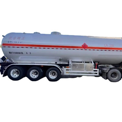 CIMC 3 / 4 Assi Gas naturale azoto liquido Lpg Cisterna Camione e semirimorchio Propano Trasporto Cisterna stradale