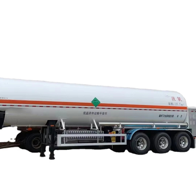 CIMC leghe di ferro o alluminio gas naturale liquefatto criogeno azoto ossigeno 26,5 27,7 cbms o personalizzare le dimensioni di semi-remolchi cisterna