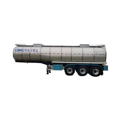 CIMC Camione di seconda mano Camione cisterna di carburante diesel 6x4 ruota motrice Trasmissione manuale Olio Acqua Immagazzinamento chimico Rifornimento Immagazzinamento in acciaio