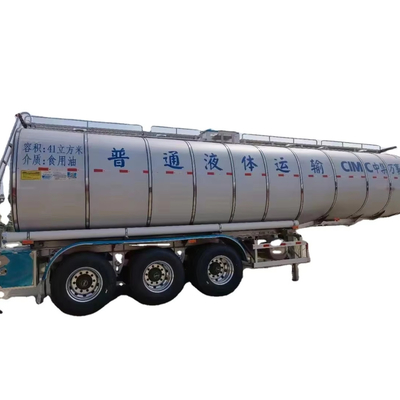 CIMC 3 assi 41cbms ferro e acciaio inossidabile Serbatoio liquido ordinario