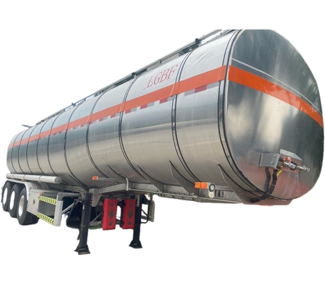 CIMC ultimo asse in lega di alluminio ad alta resistenza 3 con motore potente capacità di 25000-70000L serbatoio di olio diesel semirimorchio
