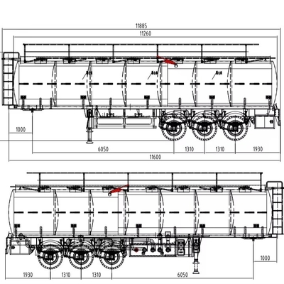 CIMC Camione di seconda mano Camione cisterna di carburante diesel 6x4 ruota motrice Trasmissione manuale Olio Acqua Immagazzinamento chimico Rifornimento Immagazzinamento in acciaio