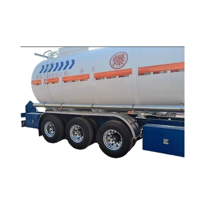 CIMC Nuovo 60 metri cubi di cemento di acciaio per ingombro semirimorchio V tipo 3 Axis tanker