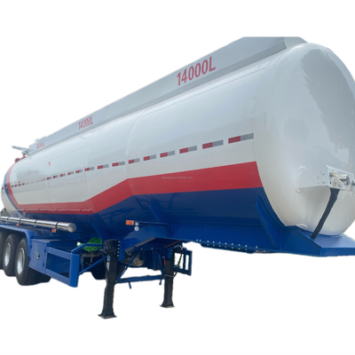Cisterna di petrolio a 3 assi semirimorchio Cisterna di carburante/liquido semirimorchio