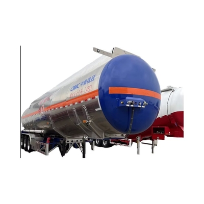 Fornitore cinese offre 60000 litri di alluminio legato a 3 assi petroliero camion camion semirimorchio in acciaio