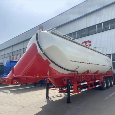 CIMC Alta Tensibilità Acciaio Legato a Basso Carbonio 40cbms 3-asse W Forma Bulker Carrier Cimento Semirimorchio
