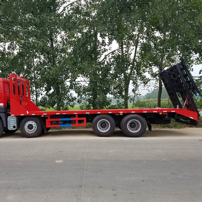 CIMC Alta resistenza acciaio a bassa lega Q345 2 assi 35T contenitore piatto trasporto semirotter