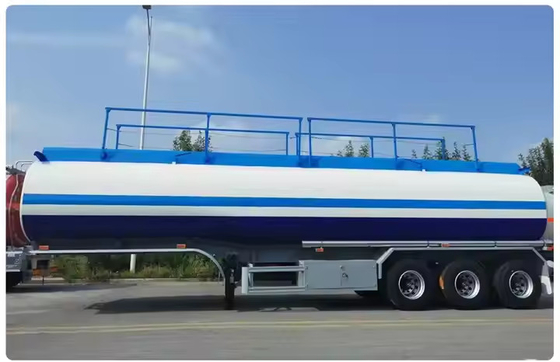 3 asse 40000l Trasporto di prodotti chimici liquidi o gassosi da acciaio al carbonio