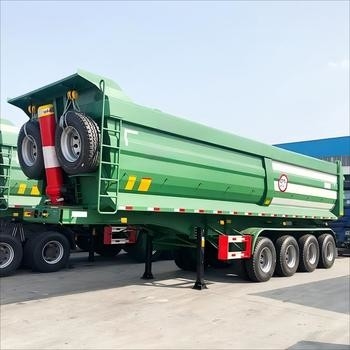 Africa Heavy-Duty Dump Truck Semi-Trailer: progettato per il trasporto e lo scarico efficienti di materiali e rifiuti