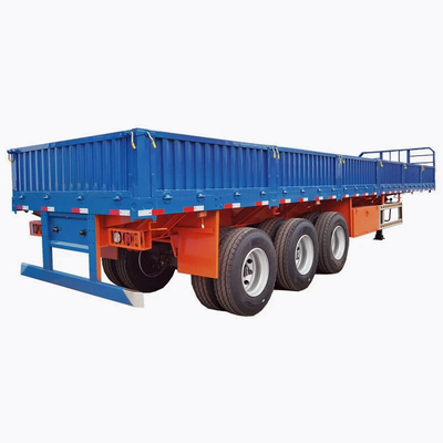 Container a parete laterale pesante migliorato semirimorchio versatile Trasporto di container durevole ed efficiente