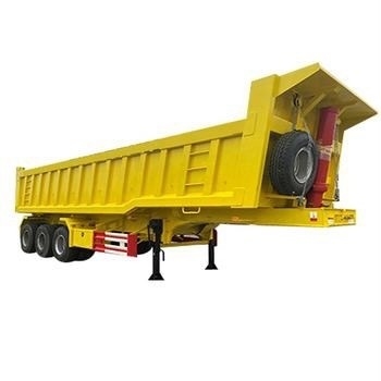 Africa Heavy-Duty Dump Truck Semi-Trailer: progettato per il trasporto e lo scarico efficienti di materiali e rifiuti