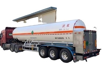 Vendita in Arica di semi-remorche ad alto livello di sicurezza per il trasporto di gas di petrolio liquefatto