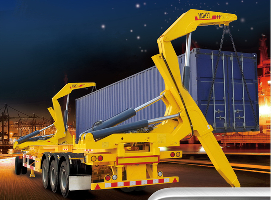 Side Loader Semi-trailer ottimizzato per l'efficiente carico e scarico dei container Migliorata stabilità e sicurezza per la vendita in Africa