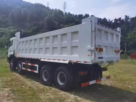 Vendita Dongfeng in Africa carico utile pesante 50T 375hp trasmissione manuale carburante diesel 8*4 camion coperto