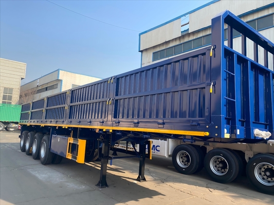 Container a parete laterale pesante migliorato semirimorchio versatile Trasporto di container durevole ed efficiente
