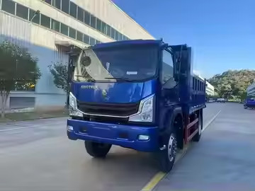 Acciaio ad alta trazione personalizzato colore opzionale 6080*2320*2820mm LHD 4*12 Mini Truck Tipper