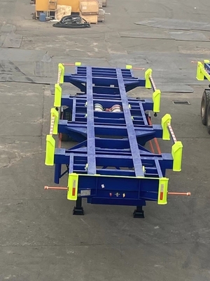CIMC Factory Direct Veicolo Prodotti di qualità 3 assi Semi-remolchio Skeleton