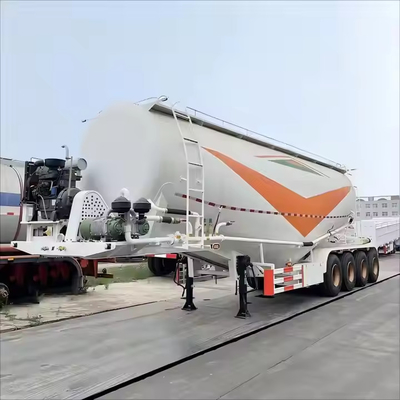 CIMC 3 assi 30 tonnellate di acciaio inossidabile trasporto farina di grano carbonio materiali in polvere camion triller