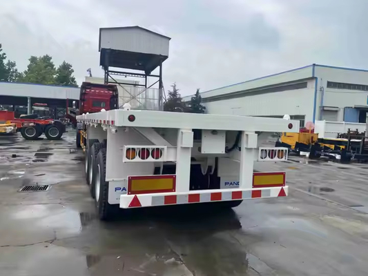 CIMC 40/45ft Acciaio 3/4Axle Oversized e containerized Cargo estensibile Flatbed Trailers
