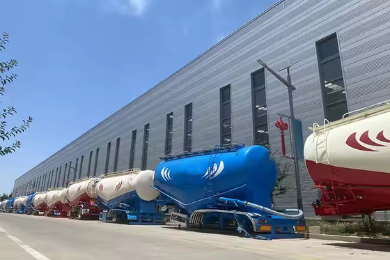 Veicolo Master 3 Assi 60cbm Cement Tanker Relè Cement Tank Relè Cement Tank Relè Semi-Relè Semi-Relè