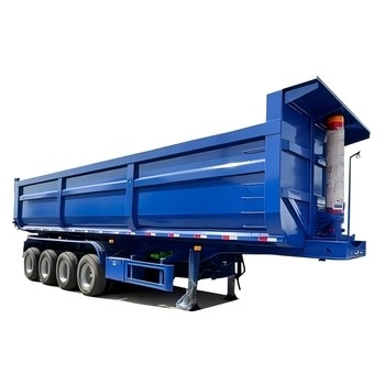 Africa Heavy-Duty Dump Truck Semi-Trailer: progettato per il trasporto e lo scarico efficienti di materiali e rifiuti