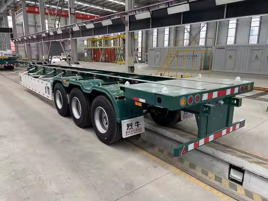 CIMC 3 asse 40ft 20ft scheletro semirimorchio contenitore telaio per parti di container