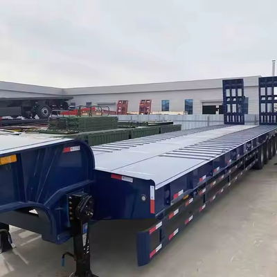 60 tonnellate caricatore idraulico estensibile lowboy low bed camion semirimorchio 2-3 asse carico e rimorchi utilitari