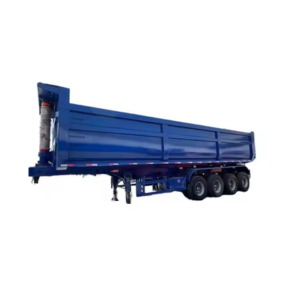 CIMC rimorchio per autocarri 3 assi 4 assi U tipo rimorchio posteriore di scarico U forma tipper semirimorchio